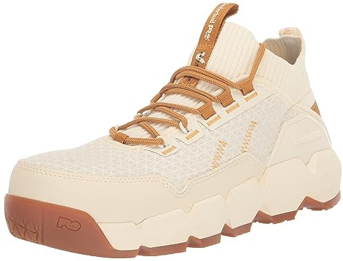 Timberland PRO Hombres Morphix Stivali Sportivi Casual Industriali Taglia Unica Uomo Adulto, Bianco grano, 7.5 Wide