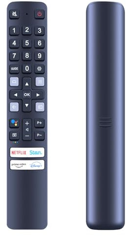 RC901V FAR1 Replacement Voice Remote Control for TCL Android Smart TV, Compatible with TCL TV Models C725 C727 C825 C735 P725 Series