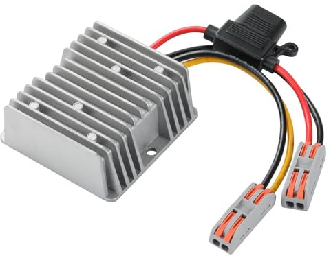 MZHOU DC 18V-35V zu 12V Spannungs-wandler 20A 240W Spannungs-regler 12V Converter Spannungs-stabilisator Spannungs-begrenzer 24V Step-down Buck Volt