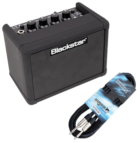Blackstar Fly - Mini amplificador de guitarra recargable de 3 pilas + cable jack keepdrum
