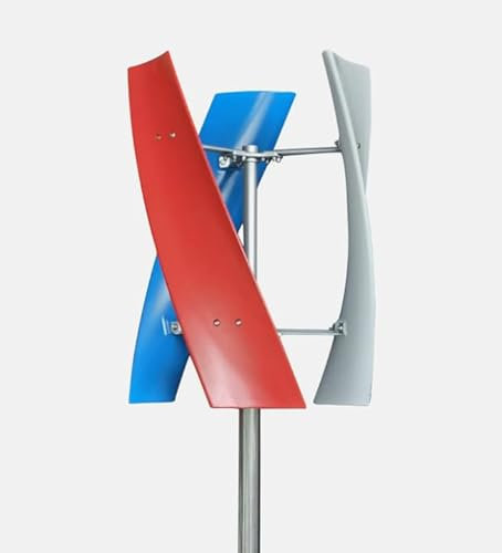 Generatore di turbine eoliche con controllo generatore eolico verticale turbina eolica per navi gazebo, cabine, camper 3 fogli 24 V