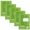 Staufen premio Schulheft - 5 Hefte je 32 Blatt, DIN A4, Lineatur 3 (21 Doppellinien), 90 g/m² Recyclingpapier