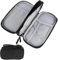 Electronics Accessories Organiser Bag 8.5 x 5 Inch Waterproof Cable Organiser Bag 3 Layers All-in-One Travel Storage Gadget Bag Holiday Essentials for Men Women for Cables Power Bank USB Drive Charger