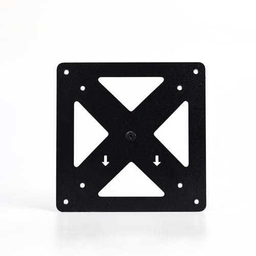 Wall Mount VESA Adapter Bracket Compatible with HP G5 Monitors (E24q, E24u, E24t, E27, E27u, E27q, E27k, E32k) - 75x75 100x100mm Black