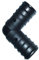 25mm 1 90 Degree Plastic Elbow Barbed TUBING Connector Fish Pond Pipe Joiner HYDROPHONICS Hose Inline Repair - Made in UK - Dispatch by First Class Post
