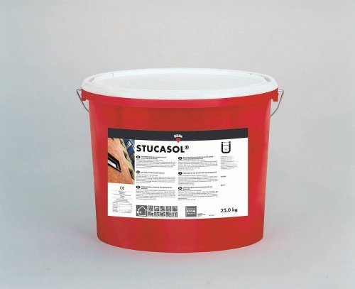 Keim Stucasol Kratzputzstruktur Korn 3 mm Naturweiß, Größe 25 KG