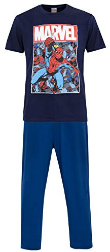 Marvel Pigiama per Uomo Spiderman