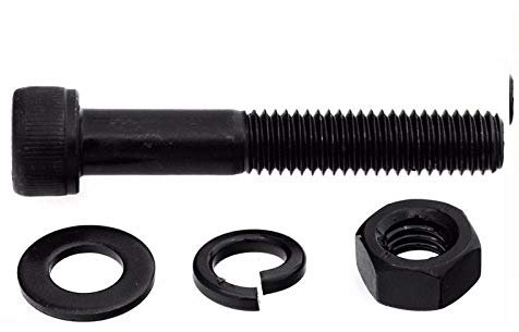 Classe 12.9, viti a brugola ad alta resistenza, dadi, set, bulloni combinati, viti-M10 * 110 mezzi denti (10 set)