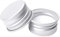 inhzoy 50er Set Schraubverschluss für Flaschen Ersatz Verschluss Deckel Drehverschluss Aluminium Flaschendeckel für Glasflaschen Silber 28mm