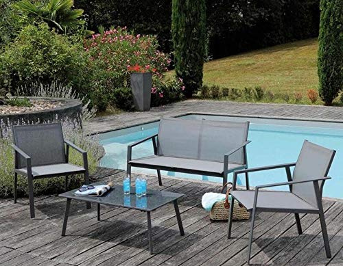 ProLeisure Alicia Garten-Loungeset aus Aluminium