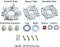 Arcade OTTO Joystick DIY Upgrade Kits Korean Style V2 Kit for Sanwa JLF-TP-8YT Joystick / Hori Hayabusa Joystick