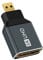 Twozoh Adaptateur Micro HDMI 8K 2.1 (1 Paquet), Adaptateur Micro HDMI Mâle vers HDMI Femelle Standard 8K@60Hz, 4K@120Hz, 2K@240Hz
