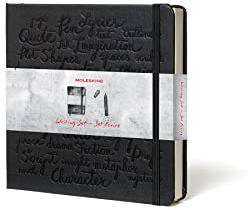 Moleskine - Writing Set with Classic Pocket Notebook and Classic Plus Roller Pen - Ruled Notebook with Hard Cover, Colour Black, Large Size 13 x 21 cm, 240 Pages