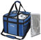 CarreGas Hot Food Delivery Bag Insulated, Premium 38x38x32cm Takeaway Picnic Bags Suitable for Cold and Hot Food, Pizza, Restaurant, Uber Eats Delivery Bag, Grocery Shopping Bag Navy Blue