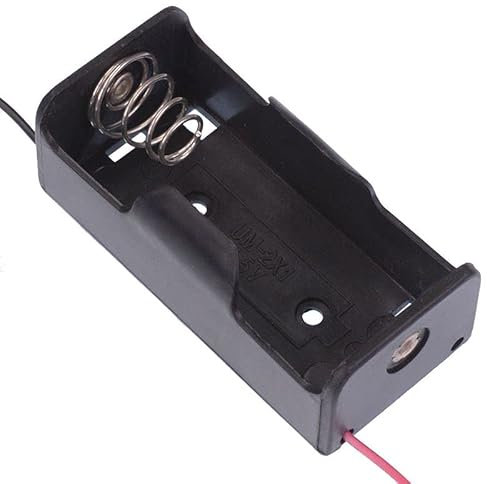 C x 1 Open Style Battery Holder Case With Flying Leads