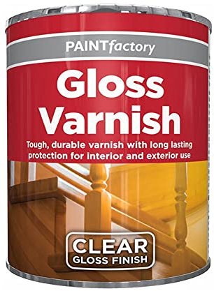Q&H 300ML All Varnish Paint Tin Long Lasting Protection - Interior & Exterior Excellent Coverage Gloss Finish Clear Paints - Fast Dry Surface Painting Ultra Tough Tins Household (Yacht Varnish, 3 Tin)