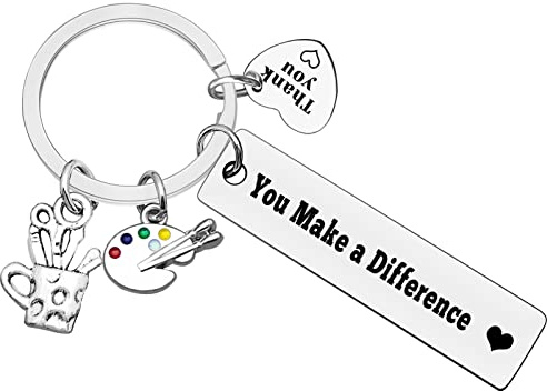 Ximalun Artist Gifts Keyring Painter Gifts Art Teacher Appreciation Gifts Art School Graduation Gift Art Student Gift