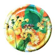 10 X JAM JAR CAP LIDS TWIST OFF/ 82mm. IDEAL FOR ANY TYPE OF PRESERVES,HONEY,JAM,MARMALADE,CHYTNEYS,THE LIDS ARE ACID PROOF, (Linden & Bee)