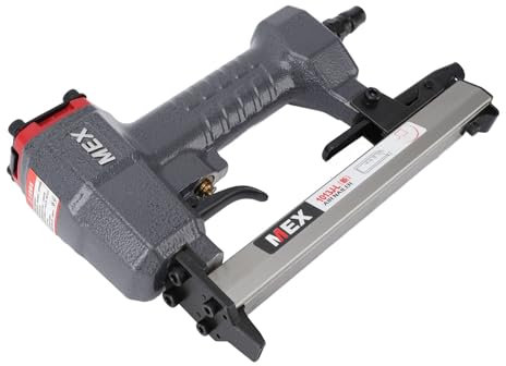 Pneumatischer Nagler, Luftnagler für 100 Nägel, Tragbarer J-Nagel-Nagelhefter für Holzbearbeitung, Bodenbeläge, Dächer