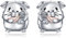 HOOHWE Tier Ohrringe 925 Sterling Silber Meerschweinchen Ohrstecker für Damen Hypoallergen Ohrstecker Schmuck Geschenke für Mädchen Kinder