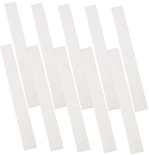 Mikikit Range Hood Oil Absorbent Cotton 10pcs Grease Paper Filter Pad Professional Hood Filter for Fan