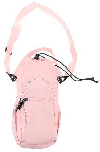 PerGar Porte-Bouteille isolé, Bandoulière Réglable, Sac à Bandoulière pour Bouteille de 32 Oz et 40 Oz, Sac pour Bouteille d'eau avec Poignée Rembourrée, pour la Marche, Le Camping, la