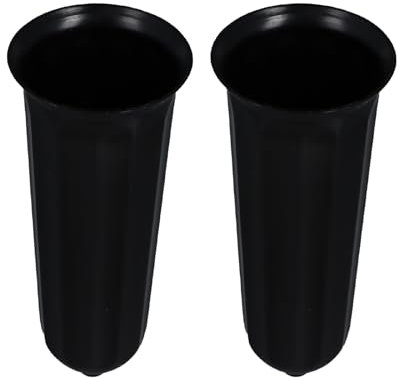 Grabvase und Friedhofsvase - Kunststoffvase für Gräber, Memorial Vase für eine Vielseitige Dekorative Lösung, Grabvase Urne Vase mit Sockel, Friedhofsvasen für Indoor und Outdoor Verwendung