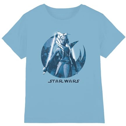 Star Wars Boy's Ahsoka Ready Unisex Kids T Shirt