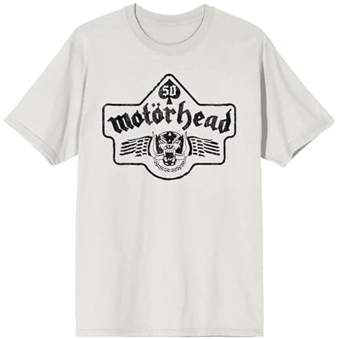 Motörhead 50 Vintage Wings Männer T-Shirt weiß