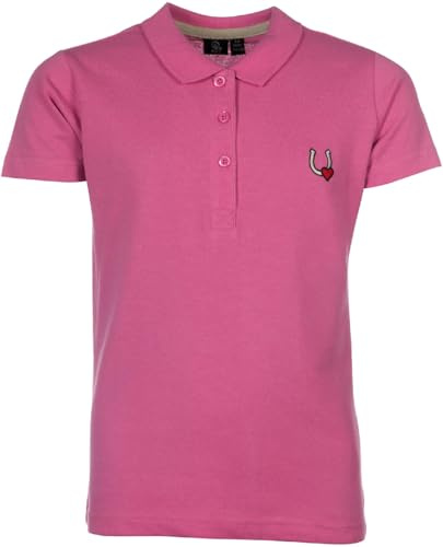 HKM Mädchen Claire Poloshirt, Pink, 158/164