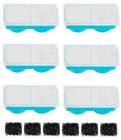Filtre à eau potable pour chat, partie filtrante avec filtre pour fontaine à eau potable, maison, appartement, intérieur