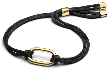 PANDORA ME Aufklappbares Glied Kordel Armband mit 14 Karat vergoldeter Metalllegierung, Kompatibel ME, Größe: 24cm, 564680C01-2