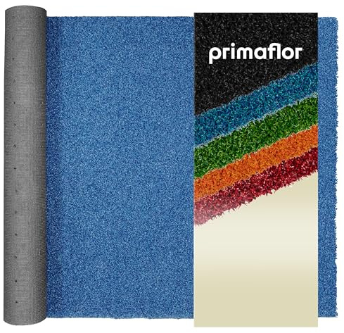 Primaflor Kunstrasen Wellness | Blau 200 x 350 cm | 2,00 m oder 4,00 m breit | 12 mm | wetterfest | robuster Rasenteppich | Outdoor-Bodenbelag für Sport und als Bootsdeckbelag