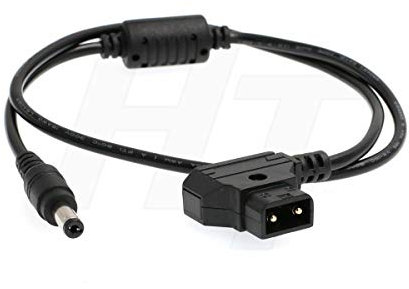 HangTon Atomos SHOGUN INFERNO Video Monitor Power Cable DC 5.5 * 2.1mm Barrel to D-tap 24inch