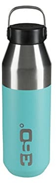 360 DEGREES Bidón aislado boca estrecha 750ml Azul Turquesa