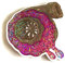 Glitzer Sticker - Zimtschnecke Donut Turbolader Boost Dub