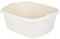Wham Soft Cream High Grade Rectangular Rectangle Washing Up Bowl Basin