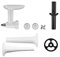Kitchenaid Accesorio Picador de Alimentos, Blanco + Accesorio Rellenador de Salchichas