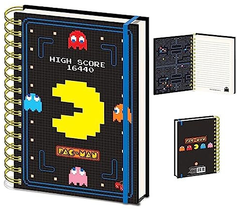 Pyramid International, Pac Man Pacman High Score Notizbuch, A5