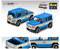 Era Druckguss-Modellauto im Maßstab 1:64, kompatibel mit Suzuki KLC Jimny (Go West) in Blau/Grau
