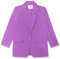 Only Onllana-berry L/S Ovs Blazer Tlr Noos, Blazer Donna, Dewberry, 42