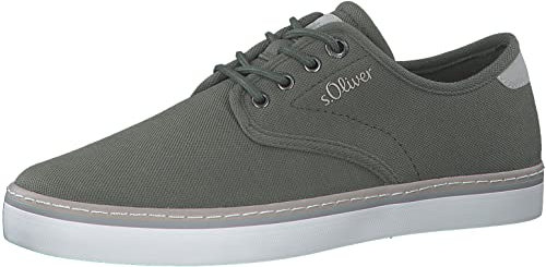 s.Oliver Herren 5-5-13620-20 Sneaker, Khaki, 44 EU