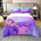 Housse de Couette Papillons, Parure de Lit 200x200 100% Coton, Ensemble de Literie Papillon Coloré, Housse Couette Aquarelle Tie Dye Pastel, Couvre-Lit Style Bohème, Décoration de Chambre