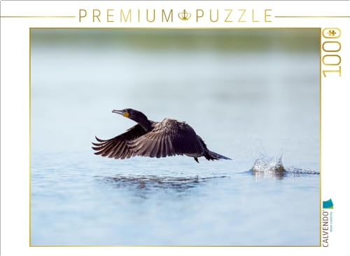 CALVENDO Puzzle Kormoran | 1000 Teile Lege-Größe 64 x 48 cm Foto-Puzzle für glückliche Stunden