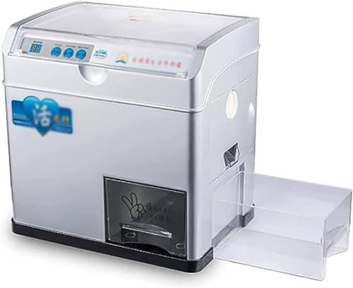 Electric Rice Milling Hulling Machine, 500W Rice Husker Sheller Grinder for Light Brown Rice, 60KG/H Wheat Cereals Peeling Sheller Huller, Germ Rice, Choose Healthy Life