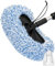 Ivality® Premium Auto Waschbürstenüberzug - Schonende SB Wäsche ohne Kratzer - extra weicher & saugfähiger Brush Cover - für alle Bürsten Brushcover SB Waschanlage, Bürsten Überzug Waschbox