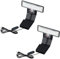 2 PCS Aquarium LED Beleuchtung,mit On/Off Dimm-Funktion,Ultradünnes Clip-on Aquarium LampeAquarien,Nano Aquarium Beleuchtung für Wasserpflanzen und Fische (Drei Segmente Licht:Weiß, Rot,grün und Blau)