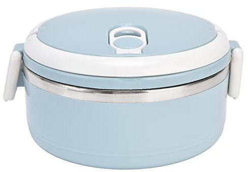 Apexare Lunch Crock Pot, tragbar, aus Edelstahl, auslaufsicher, wärmeisolierend, kleine Behälter für Lunchboxen, sicheres Schnallen-Design, Mittagessen für Kinder mit warmem