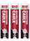 Soudal Decorators Caulk White Gap Filler Acrylic Silcone Sealant Adhesive Interior Decorating - Pack of 3