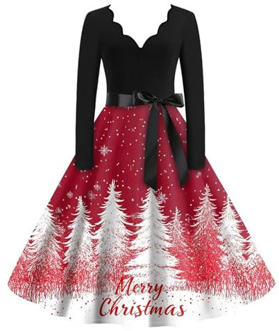 CreoQIJI Robe pour mariage tempérament pendule taille moyenne jupe beauté rétro tempérament manches longues couleur unie tube haut manches jupe, lilas, L